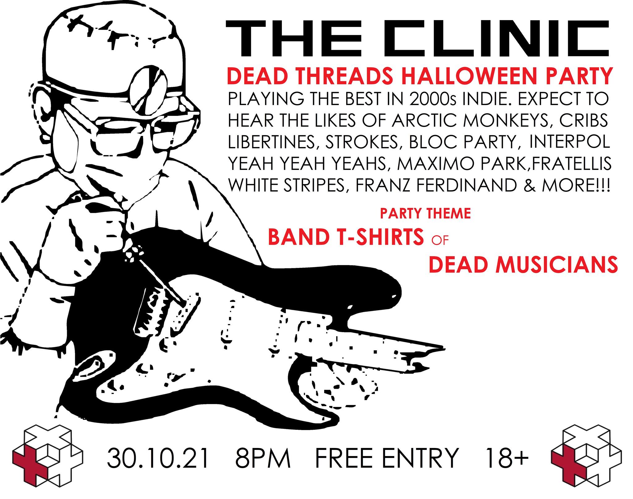 The Clinic DJs - Dead Threads Halloween Party