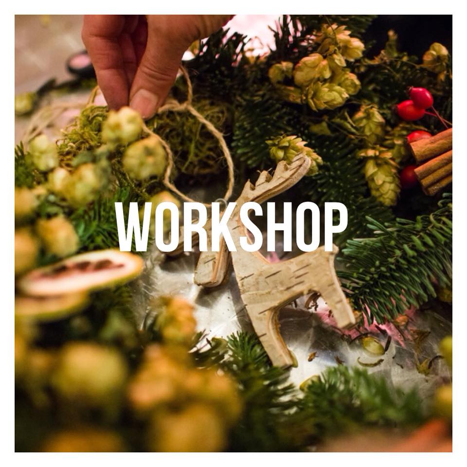 Wreath Making workshop // BARN