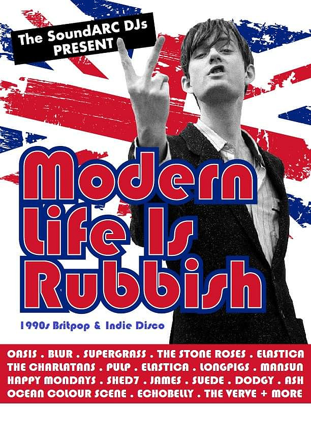 JUBILEE - Modern Life is Rubbish Britpop Disco